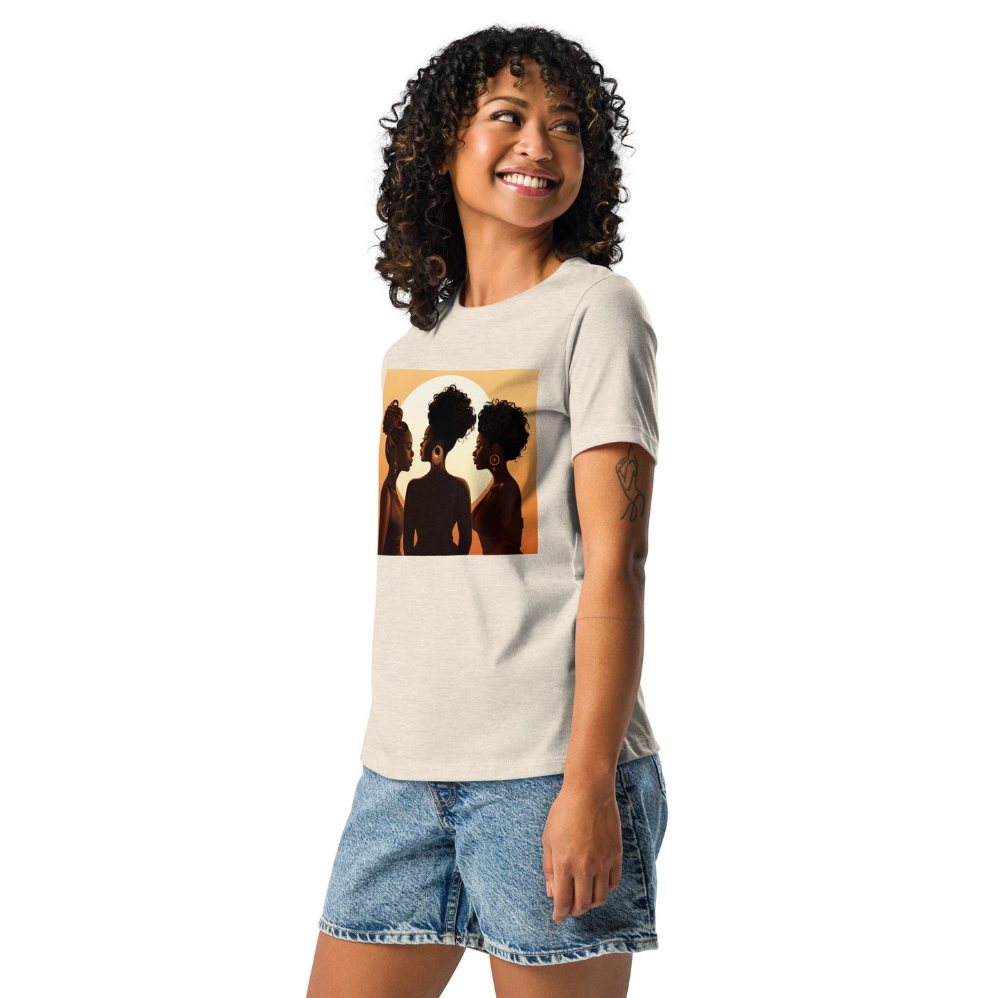 Women's Relaxed Silhouette Style T-Shirt