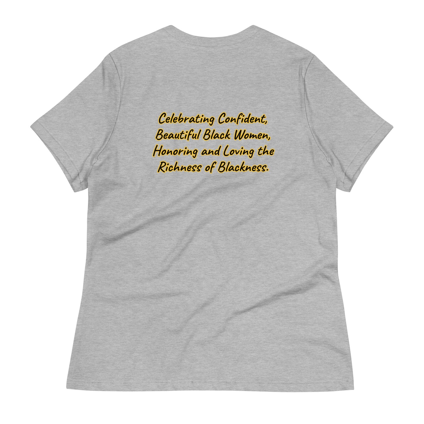 Women's Relaxed Silhouette Design T-Shirt