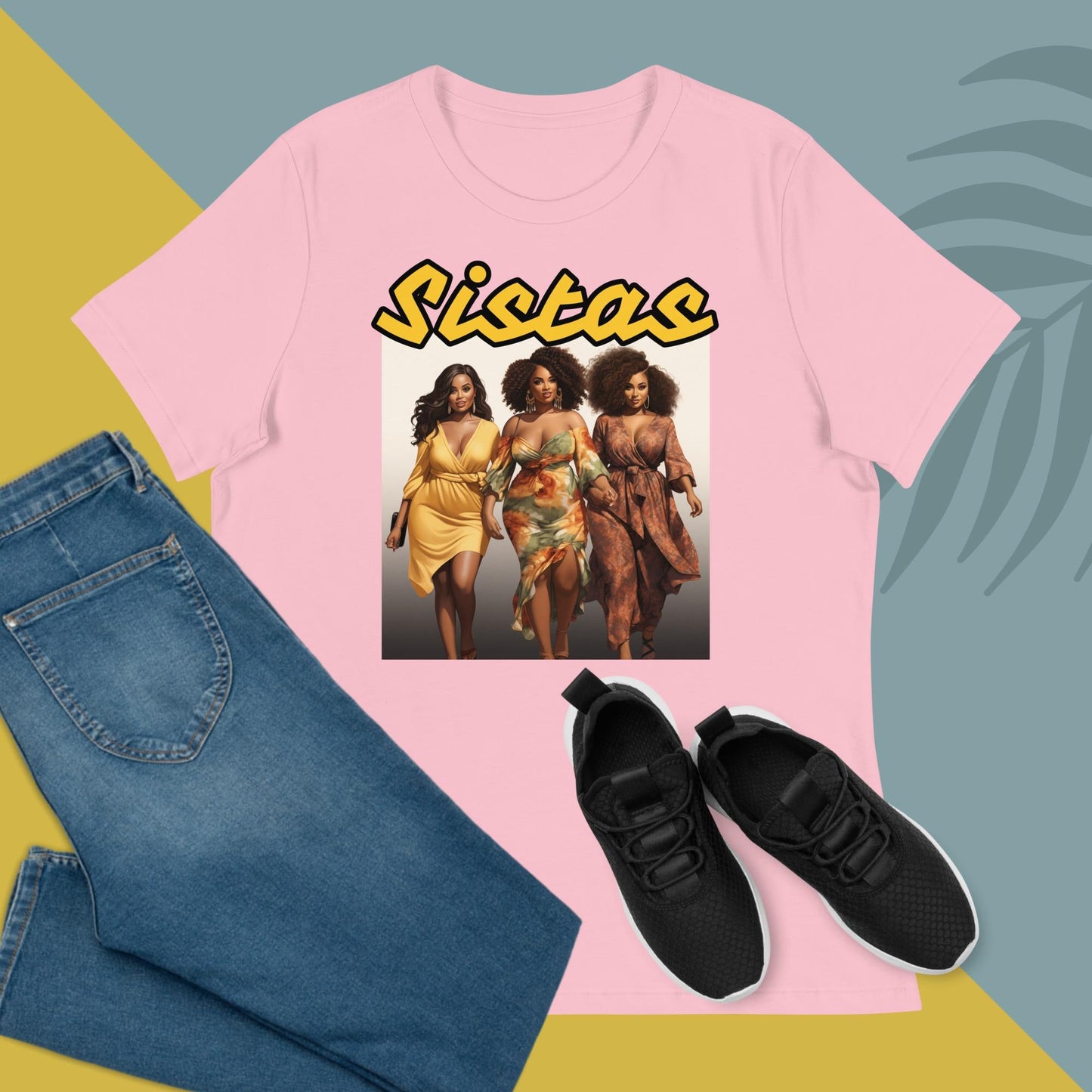 Women's “Sistas” Relaxed T-Shirt