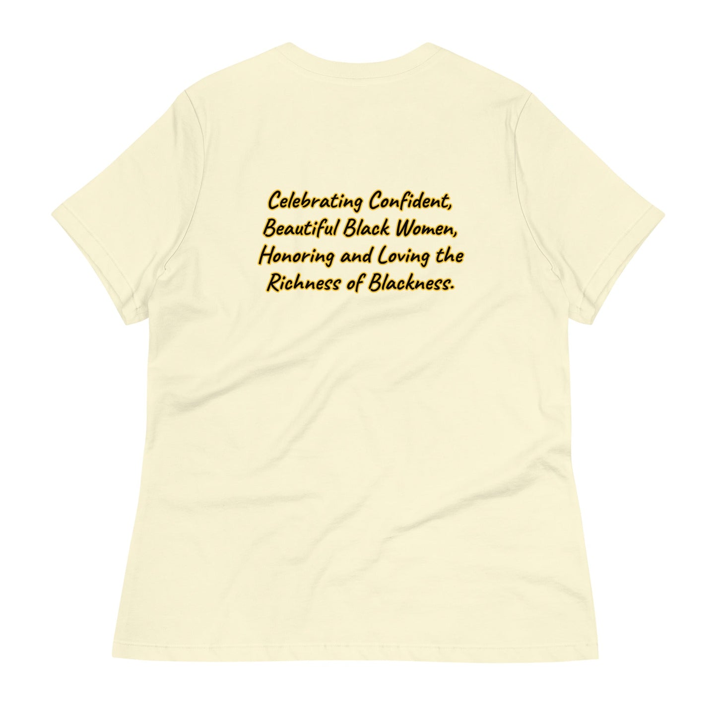 Women's Relaxed Silhouette Design T-Shirt