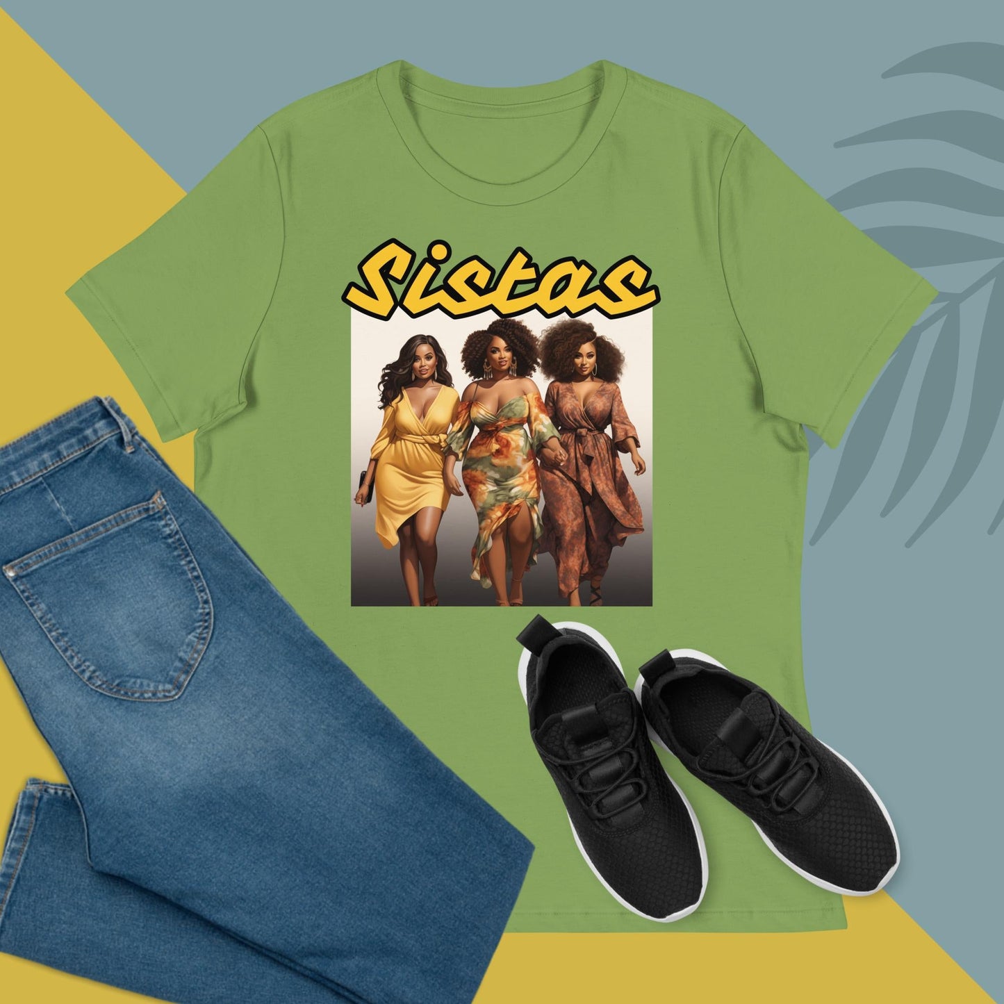 Women's “Sistas” Relaxed T-Shirt