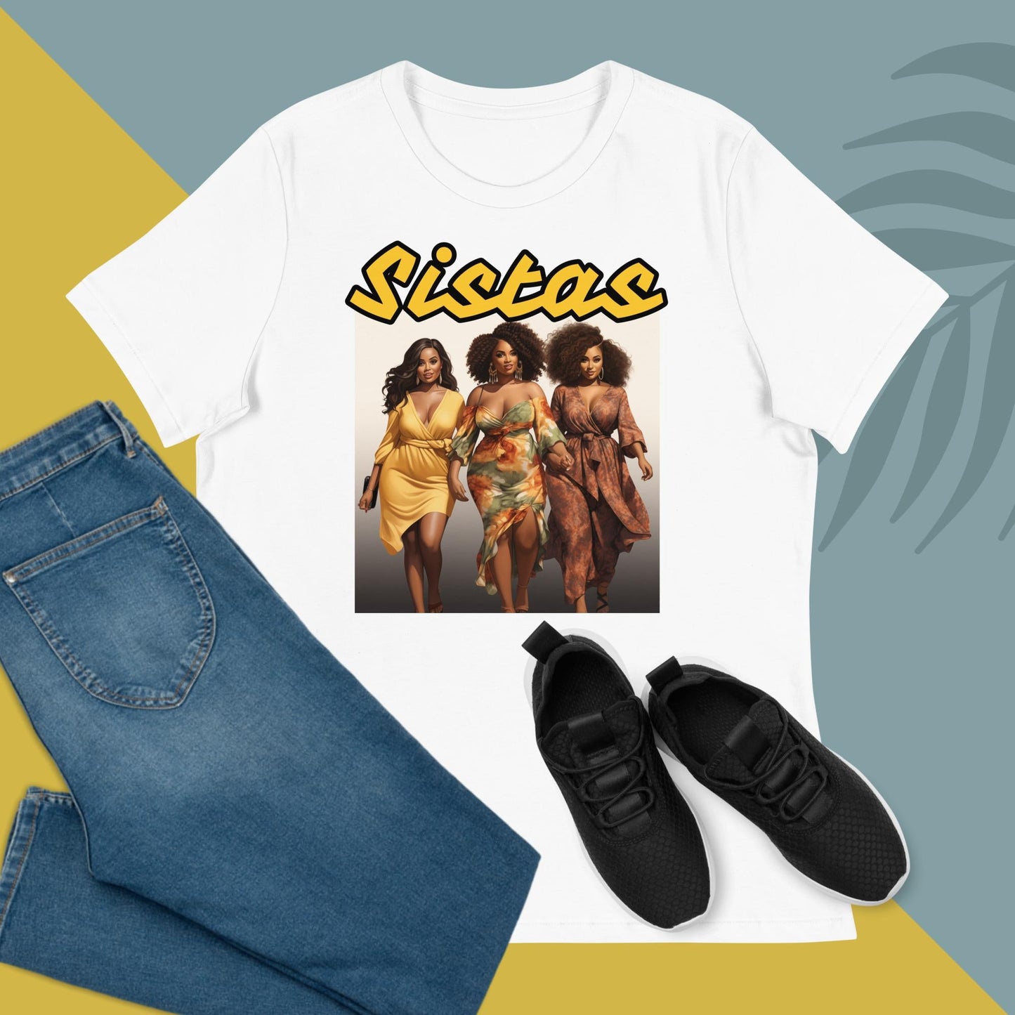 Women's “Sistas” Relaxed T-Shirt