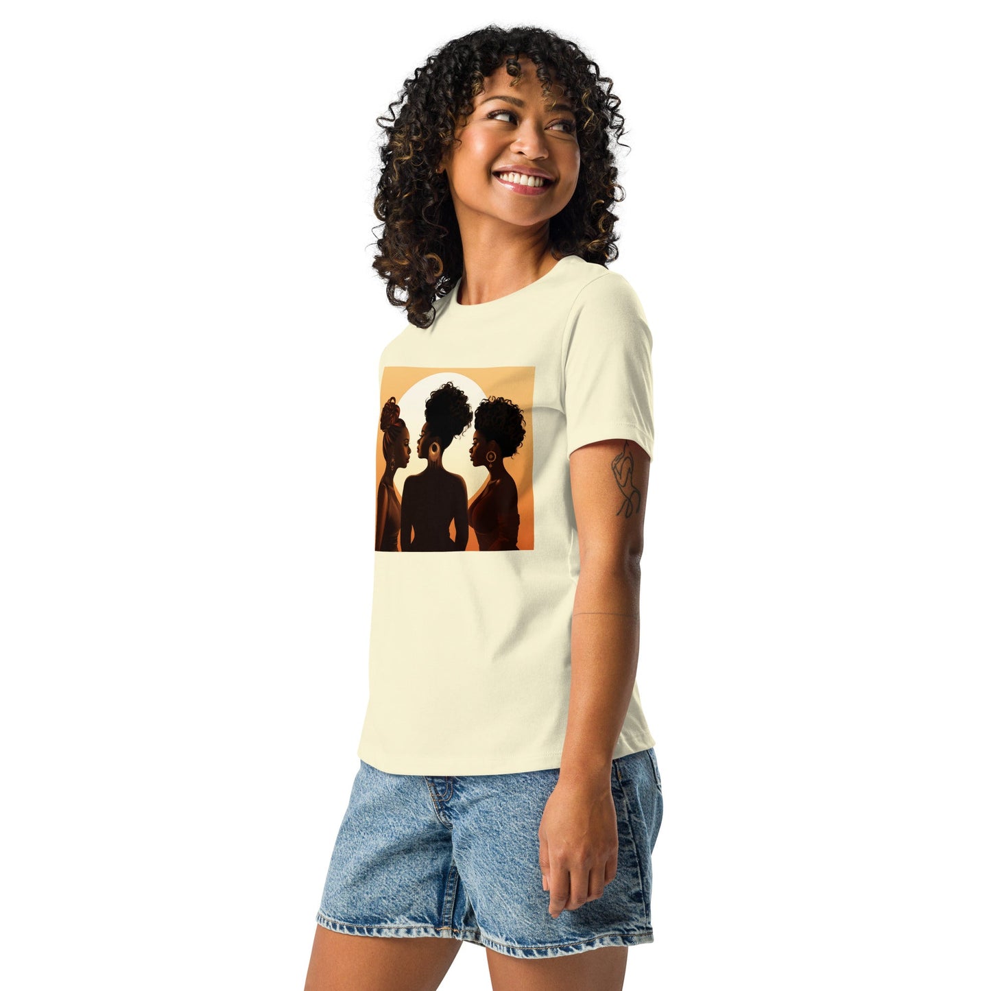 Women's Relaxed Silhouette Style T-Shirt