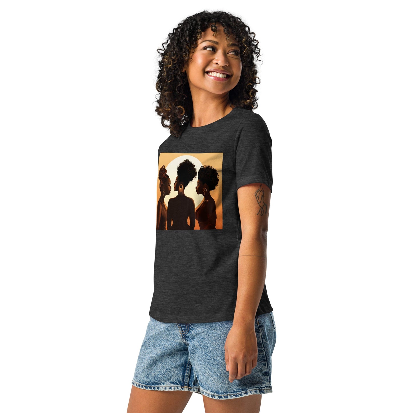 Women's Relaxed Silhouette Style T-Shirt