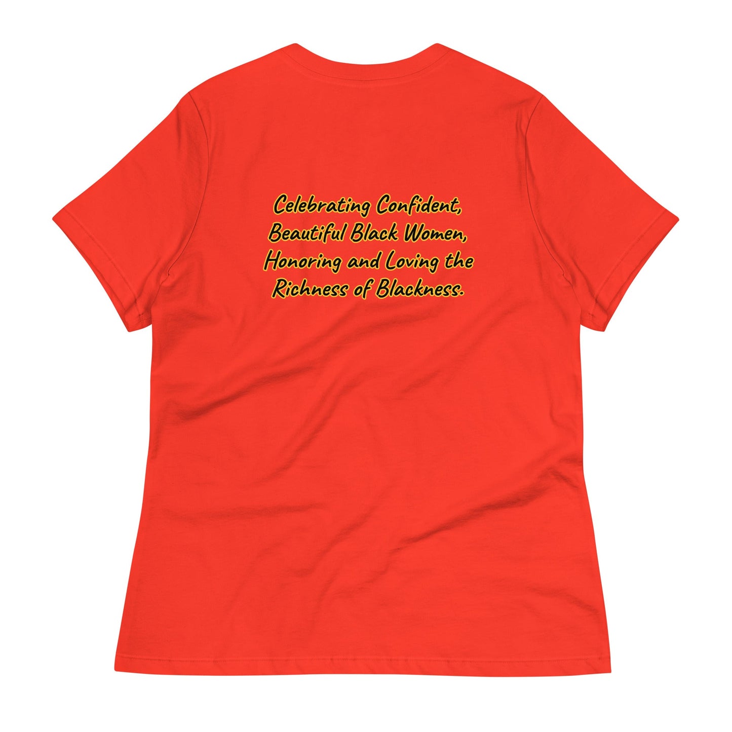 Women's Relaxed Silhouette Design T-Shirt